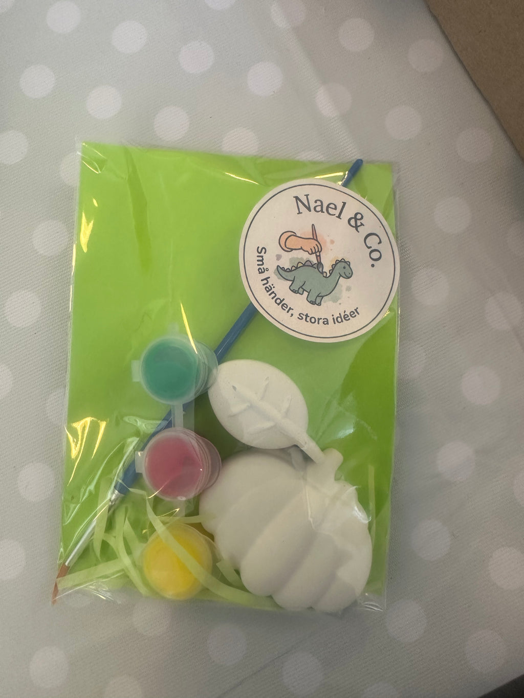 Mini Pysselkit Bondgård – Måla egna gipsfigurer | Nael & Co.