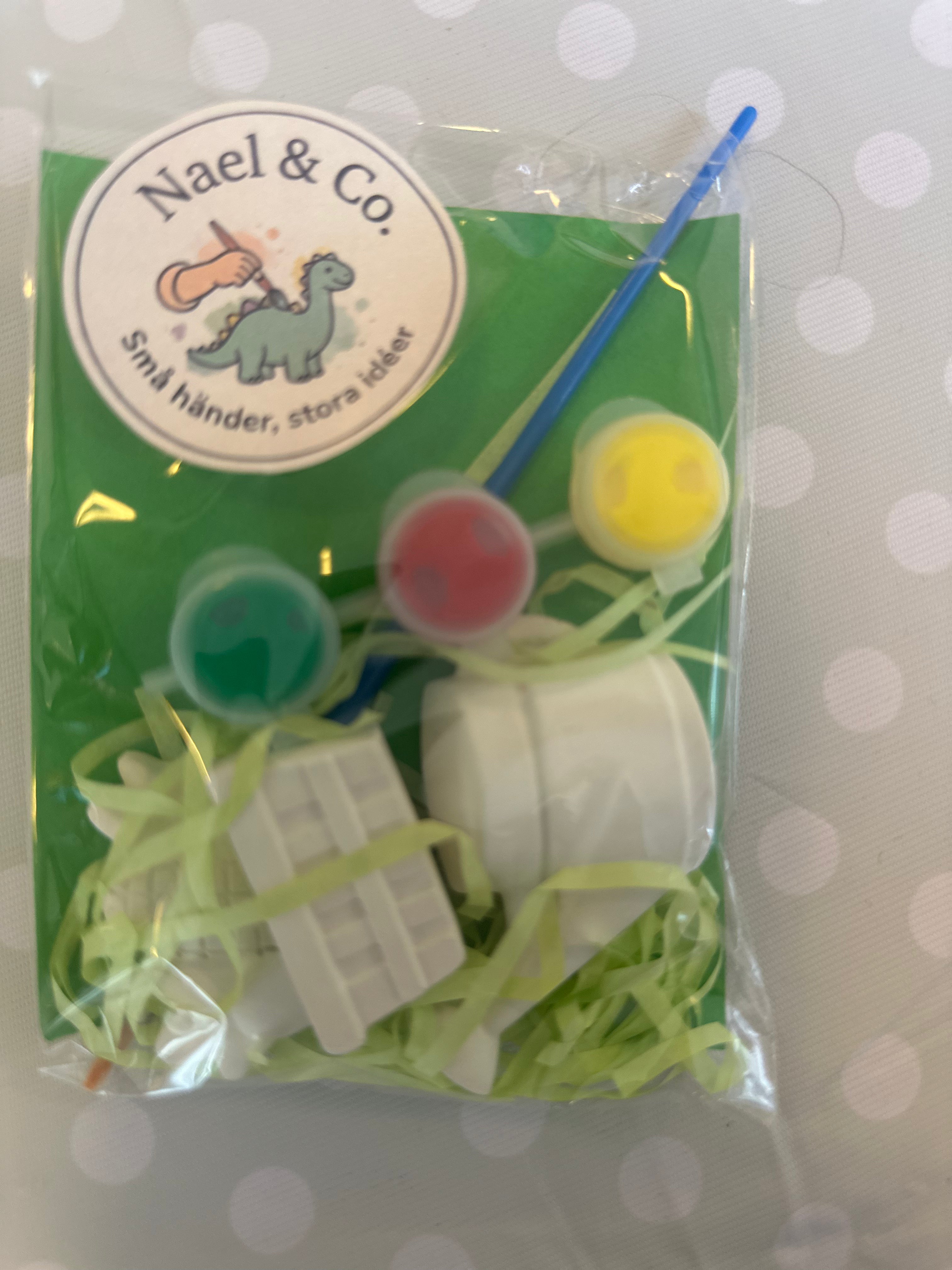 Mini Pysselkit Bondgård – Måla egna gipsfigurer | Nael & Co.
