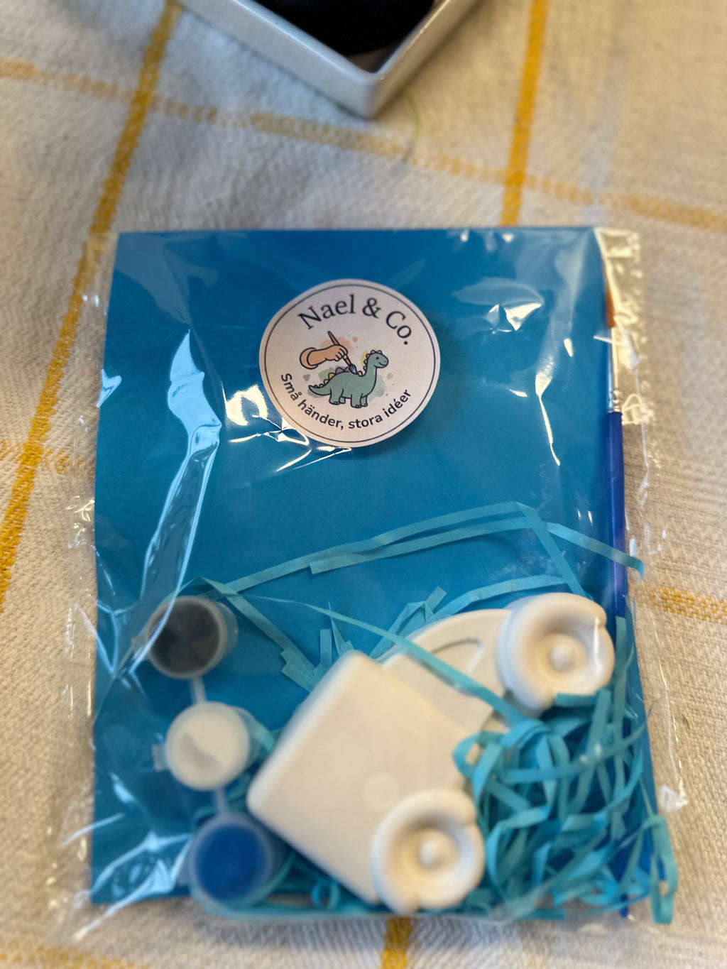 Mini Pysselkit Fordon – Måla egna gipsfigurer | Nael & Co.