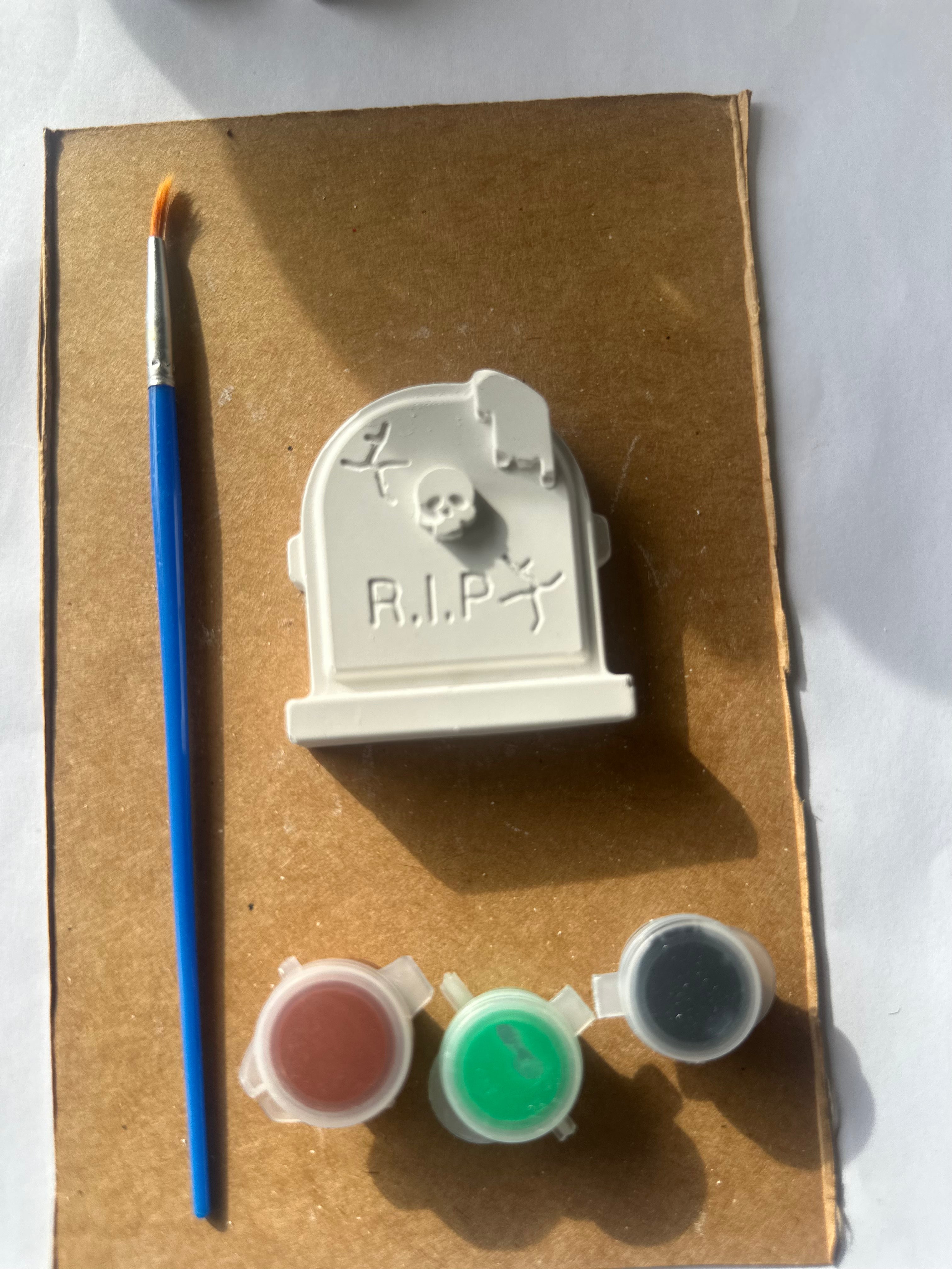Mini Pysselkit Halloween – Måla egna gipsfigurer | Nael & Co.