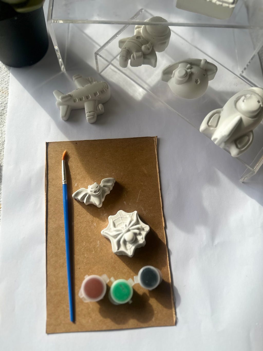 Mini Pysselkit Halloween – Måla egna gipsfigurer | Nael & Co.