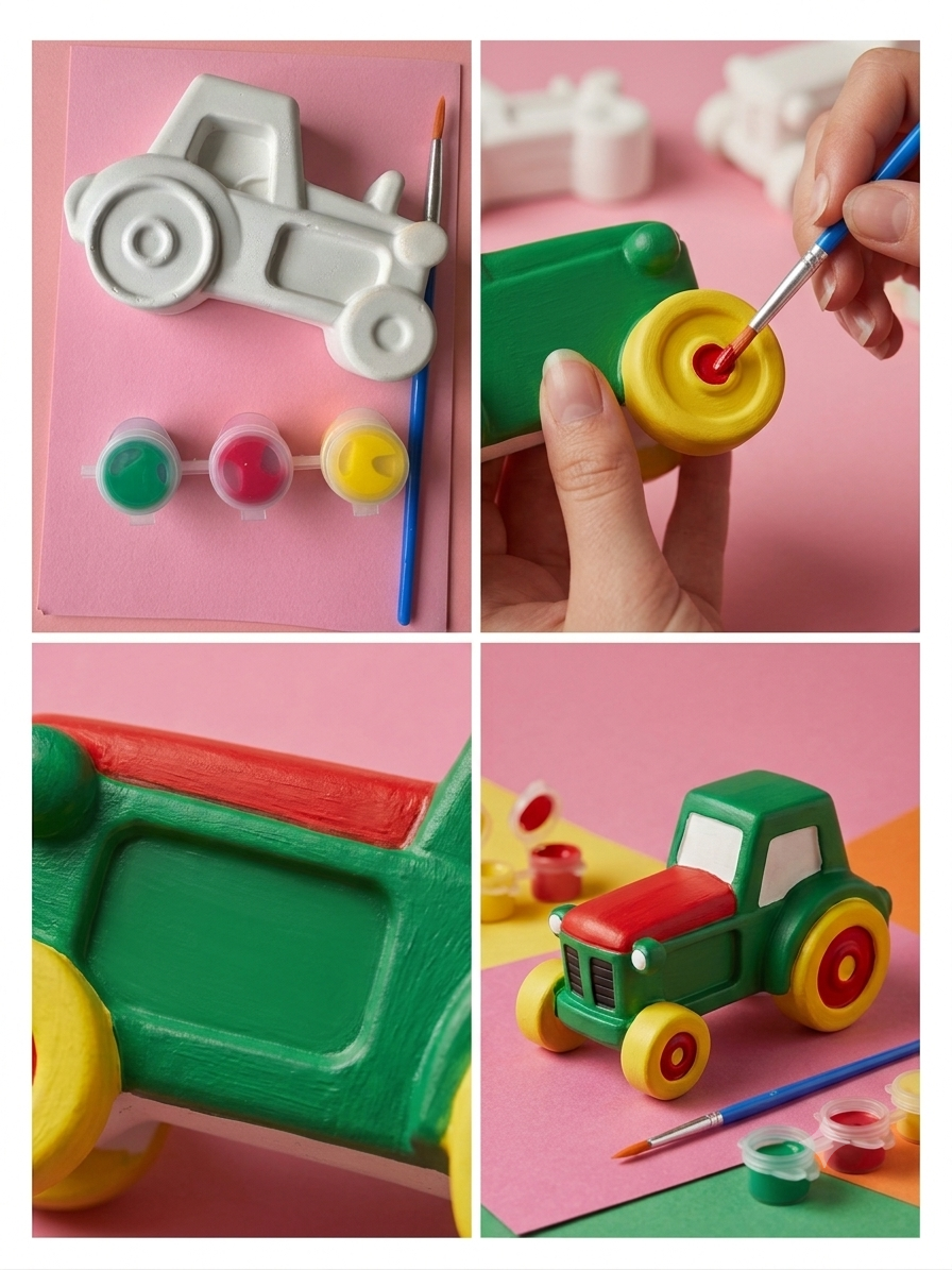 Pysselkit: Vehicle | Fordonsfigure